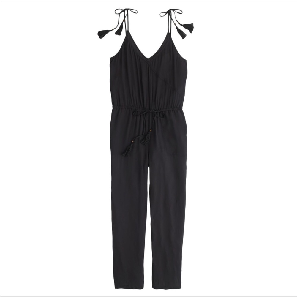 J.Crew Jumpsuit with tassels